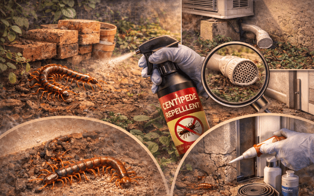 【侵入防止】ムカデを家に入れない！プロが教える屋外対策と隙間塞ぎ